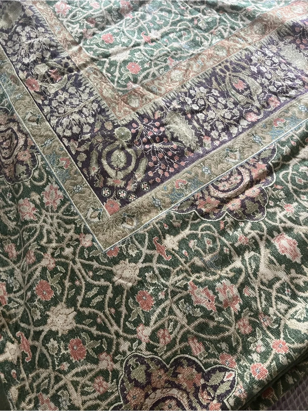 Ralph Lauren Rutherford Park Tapestry Rug Duvet and Euro Shams set